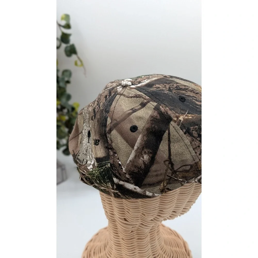 Realtree Style Camouflage Adjustable Baseball Cap – Hunting Outdoor Camo Hat